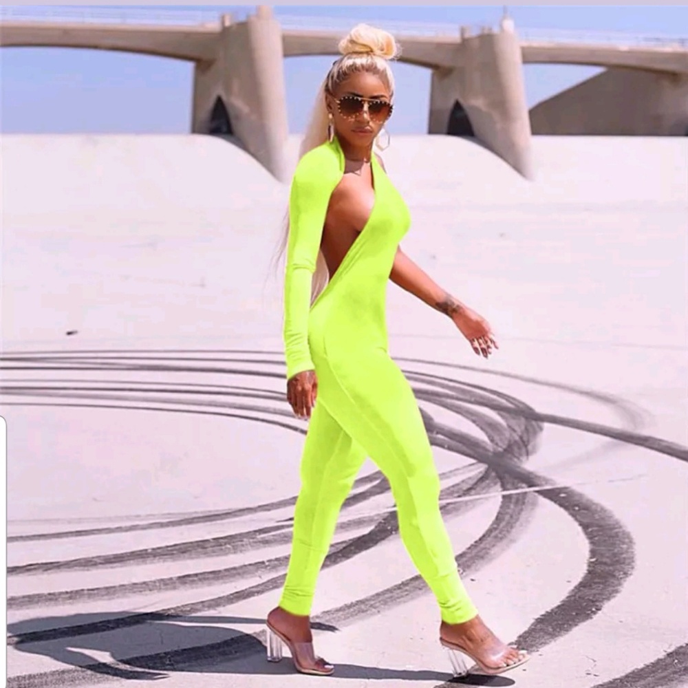 One sleeve Jumpsuit - Picture 6 of 8